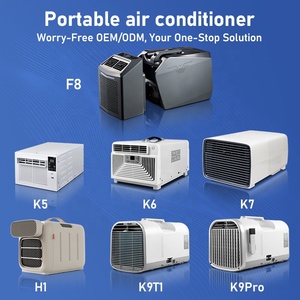 Climatiseur Mobile Dual Hose 6200Btu Silent Apartment Hotel Commercial Dc Ac Portable Air Conditioner for Indoor - Product Image 6