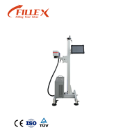 Machine de marquage laser automatique pour tuyaux en PVC et câbles en PE avec laser à fibre de 30-50W, haute précision, équipement durable
