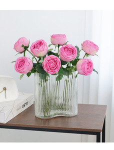 Roses artificielles faites à <span class=keywords><strong>la</strong></span> main, toucher réel, vente en gros, roses longue durée pour <span class=keywords><strong>la</strong></span> décoration de <span class=keywords><strong>la</strong></span> maison, mariage, Saint-Valentin - Product Image 3