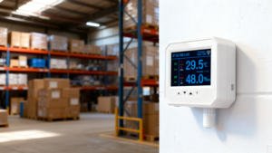 Sensore di Monitoraggio Temperatura e Umidità, Sensore ad Alta Precisione, Prodotto in Cina, Connessione Ethernet, Avvisi SMS RJ45 - Product Image 2