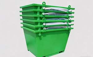 Contenitore per Riciclaggio Rifiuti HONGYANG HY002 con Sollevamento a Gru Gestione Rifiuti Solidi Uso Domestico Garanzia 1 Anno - Product Image 6