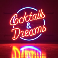 Fabricante de Letreros de Neón LED Acrílicos Personalizados, Letreros de Neón UV para Montar en la Pared, Letreros LED Personalizados para Decoración de Spa, Bar, Tienda de Cigarrillos