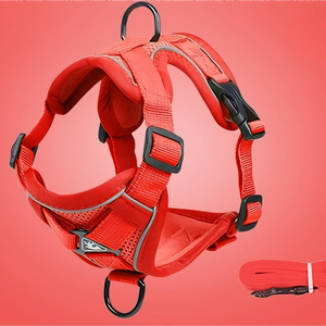 <span class=keywords><strong>Harness</strong></span> Vest Anjing YG-864 Anti-Tarik dengan Desain Anti-Lepas, <span class=keywords><strong>Harness</strong></span> Anjing Berbantalan Nyaman, Tali Reflektif yang Mudah Disesuaikan - Product Image 1