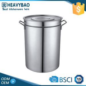 헤비바오 모든 유형 스톡 냄비 스테인레스 스틸 요리 냄비 세트 일본식 핸들 핫 세일 - Product Image 3