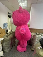 Vente en gros jouets drôles marche peluche dessin animé mascotte costume gonflable ours en peluche mascotte costume pour adultes