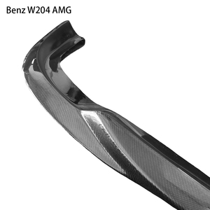 ลิ้นหน้าคาร์บอนไฟเบอร์ทรง AMG สำหรับรถเบนซ์ C-Class W204 C204 ปี 2007-2014 - Product Image 5