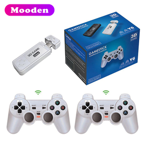L Y6 Game Stick 4K Salida Retro Consola de videojuegos 64GB 10000 Juegos <span class=keywords><strong>TV</strong></span> Consolas de juegos clásicas para PSP - Product Image 1