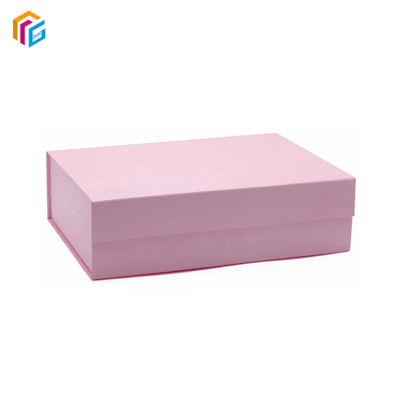 Gran oferta, cajas de ropa interior rosa, embalaje de logotipo personalizado, tamaño UV, impresión dorada, caja de regalo de papel para correo