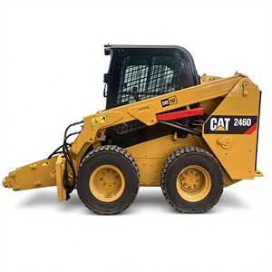 Cargadora de Ruedas CAT 246D de 74 HP con Motor de 4000 KG para Manejo de Materiales en Obras de Construcción - Product Image 1