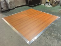 Panneau de sol de danse de haute qualité 16*20 pieds en cerisier, étanche, pour mariage, vente en gros