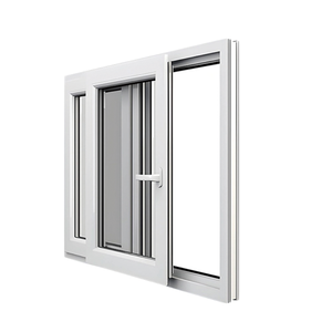 Fabricants de fenêtres personnalisées <span class=keywords><strong>Fenêtre</strong></span> coulissante à <span class=keywords><strong>double</strong></span> <span class=keywords><strong>vitrage</strong></span> UPVC/<span class=keywords><strong>PVC</strong></span> Fenêtres coulissantes en vinyle à isolation thermique - Product Image 4