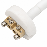 Élément de thermocouple de type K haute température WRN-010, tube en céramique d'alumine à 95 % pour four à moufle, industrie du traitement thermique