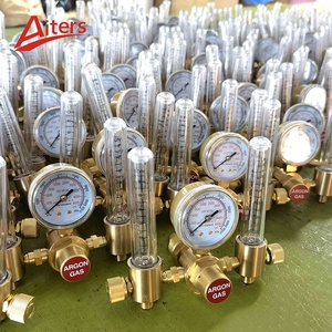 Ar Bộ Giảm Áp Khí <span class=keywords><strong>Argon</strong></span> Van Điều Khiển Đồng Hồ Đo Lưu Lượng MIG TIG Bộ Điều Chỉnh Hàn Bộ Đếm Bong Bóng Ống Đôi Lưu Lượng Kế Bể Cá - Product Image 4
