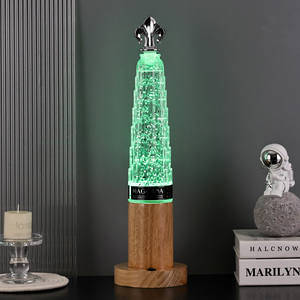 Led Dolphin hình RGB long lanh ánh sáng ban đêm đèn bàn lớn tháp bóng râm nhựa cơ sở Pin hoạt động chuyển đổi điều khiển cho trẻ sơ sinh - Product Image 5