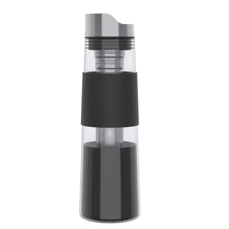 Bpa Free Brewing Filter Cold Brew Coffee Wine Bottle Iced Coffee Maker Core Glass Silk Stainless Steel Tea Infusers Bubble Bag