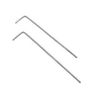 Tent Pegs Metal 15cm Silver Outdoor <b>Camping</b> <b>Canopy</b> Ground Stakes For Tent Fixing - Product Image 5