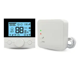 RF Wireless Gas Boiler Thermostat Room Thermostat With 433MHz Or 868Mhz