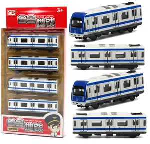 Hot Selling Simulated High-speed Rail with Light and Sound High Speed Rail Train Toys For kids