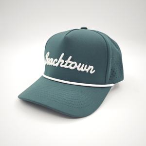 Casquettes de sport personnalisées en polyester brodé de haute qualité pour équipes d'entreprise, unisexe, style OEM, motif léopard Dobby Dot, vente en gros - Product Image 1