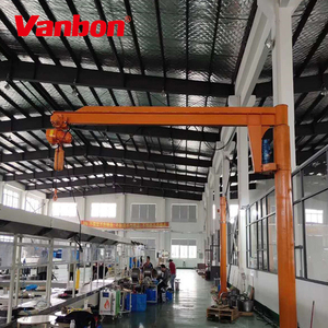 Vanbon कार्यशाला के लिए प्रतिस्पर्धी मूल्य 500kg दीवार घुड़सवार क्रेन पाल उठाने माल - Product Image 5