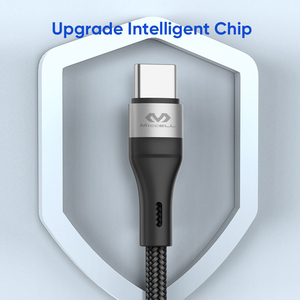 Câble <span class=keywords><strong>de</strong></span> charge rapide type C tressé en alliage d'aluminium PD 60w Charge rapide type C vers C pour Samsung - Product Image 6