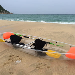 Kayak transparent Viking pour deux personnes avec fond en verre et éclairage LED, 2 pagaies, kayak transparent très vendu à <span class=keywords><strong>vendre</strong></span> - Product Image 1