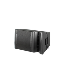 FUNINC FN-122 Enceinte Line Array Passive Simple 12 Pouces 2 Voies avec Coque en Bois, Équipement Audio Professionnel pour Scène