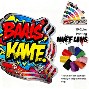 Bolsas de Mylar con Cierre Zip, Personalizadas con Logotipo, de Plástico, con Forma Especial Única, de 3.5g, 14g, 28g y 1lb, Planas, Suaves al Tacto, Troqueladas - Product Image 2