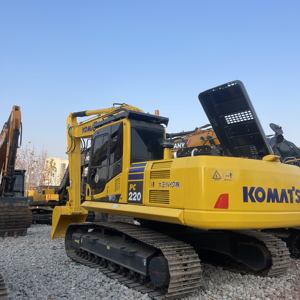 Excavadora Usada Komatsu PC220 en Venta, Excavadora de Movimiento de Tierras PC210 PC240 PC220-7 PC220-8, Excavadora Grande Usada de 22 Toneladas - Product Image 3