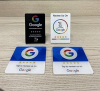 حاملات بطاقات/لوحات/شعار لوحة قائمة بمراجعة من google حسب الطلب بمعيار NFC