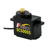 Micro-moteur servo DC SCS0005-C001 6V 1,8 kg.cm à engrenages métalliques, bus série TTL pour articulation de robot RC, kit DIY et kit éducatif STEM
