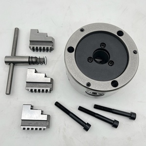 Sanou Thương Hiệu 3 Hàm Tự Định Tâm <span class=keywords><strong>Chuck</strong></span> 100Mm Phía Trước Núi Mini Máy Tiện <span class=keywords><strong>Chuck</strong></span> K11-100F Của Nhãn Hiệu Cuộn <span class=keywords><strong>Chuck</strong></span> Giá Cho Mini Máy Tiện - Product Image 5