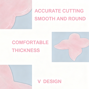Outil <span class=keywords><strong>de</strong></span> Gua Sha en Quartz Rose Naturel, <span class=keywords><strong>Pierre</strong></span> <span class=keywords><strong>de</strong></span> Massage Facial en Forme <span class=keywords><strong>de</strong></span> Cœur pour Soins <span class=keywords><strong>de</strong></span> la Peau - Product Image 5