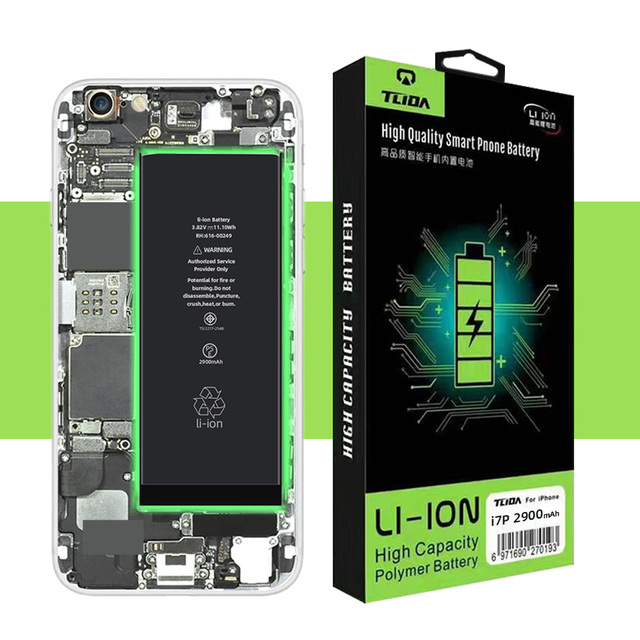 2910 Mah Rechargeable Genuine Battery for Iphone 7 Plus Battery Replacement Battery Cellphone