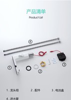 Robinet de lavabo moderne en laiton à poignée unique avec affichage de la température, mitigeur monotrou en acier inoxydable pour cuisine et salle de bain