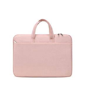 Sac pour ordinateur portable en Oxford imperméable et résistant, mallette d'affaires à bandoulière 15,6 pouces, mallette d'affaires en cuir antichoc - Product Image 3