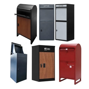 Mobilier d'extérieur pour la maison Casier de <span class=keywords><strong>livraison</strong></span> de <span class=keywords><strong>colis</strong></span> en métal personnalisable avec serrure à clé Boîte <span class=keywords><strong>aux</strong></span> <span class=keywords><strong>lettres</strong></span> sécurisée Boîte <span class=keywords><strong>aux</strong></span> <span class=keywords><strong>lettres</strong></span> - Product Image 5