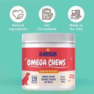Campione gratuito Omega 3 <span class=keywords><strong>olio</strong></span> di pesce dell'alaska snack da masticare <span class=keywords><strong>per</strong></span> <span class=keywords><strong>cani</strong></span>-con AlaskOmega <span class=keywords><strong>per</strong></span> acidi grassi EPA e DHA - Product Image 2