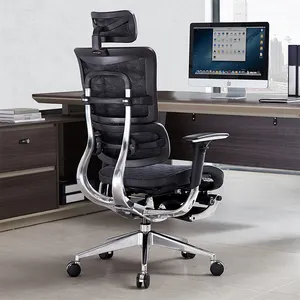 Chaise de bureau ergonomique en maille, siège pivotante, pour meubles de maison, nouveau design, livraison gratuite