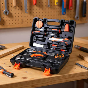 Santwell Carbon Steel Combination Wrenches <b>Pliers</b> Sockets & Screwdriver <b>Set</b> with Hard Case-OEM Customizable Household Tools - Product Image 5