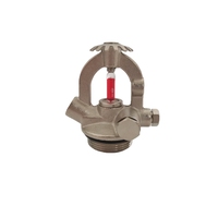 Tête d'incendie automatique en laiton certifiée Ws, buse à mousse 360°, couleur naturelle, filetage M30*1.5, modèle Ws
