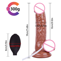 Dildo couleur chair, plusieurs styles, avec ventouse, grand dildo, masturbateur féminin, stimulateur clitoridien, jouet sexuel lesbien, dildo éjaculateur