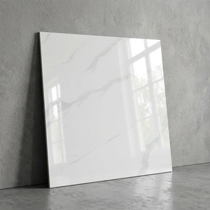 Liquidación de Fábrica, Azulejos de Alta Calidad, Azulejos de Porcelana Blancos Pulidos para Piso, Azulejos de Mármol para Sala de Estar, <span class=keywords><strong>Carrara</strong></span> Blanco 60X60 60X120 - Product Image 1