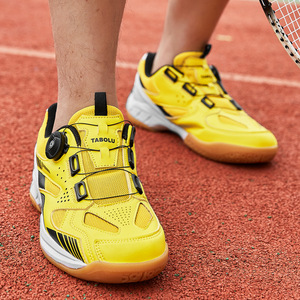 <span class=keywords><strong>Scarpe</strong></span> Unisex per <span class=keywords><strong>Tennis</strong></span>, Ping Pong e Badminton <span class=keywords><strong>con</strong></span> Tomaia in Rete, Suola Intermedia in EVA e Suola Esterna in Gomma Antiscivolo e Traspirante per Sport Indoor - Product Image 2