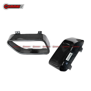 Cubierta de Tubo de Escape Trasero de Fibra de Carbono Seca Estilo OEM para Mclaren MP4 650s, Piezas de Carrocería para el Contorno del Escape - Product Image 2