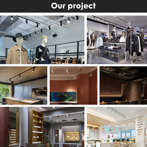 Thiết kế hiện đại GU10 MR16 theo dõi ánh sáng lịch thi đấu phía trước phía sau mở cửa sổ Spotlight cho nhà hàng cửa hàng quần áo Home-Nhôm đèn - Product Image 6