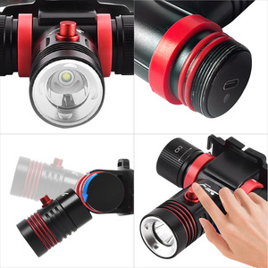 Lampe frontale de plongée L2 LED 2000mAh rechargeable Type-C, étanche, pour plongée en extérieur - Product Image 4