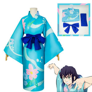 Démon Slayer Cosplay <span class=keywords><strong>Tanjiro</strong></span> Nezuko Shinobu Enfants Halloween <span class=keywords><strong>Costume</strong></span> Japonais Anime Dessin Animé Cadeau <span class=keywords><strong>De</strong></span> Noël Comprend Des Costumes - Product Image 3