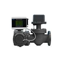 Katup Kontrol Pengukur Aliran Gas Hade DN80 |   Flowmeter LCD Prabayar OEM/ODM yang Dapat Disesuaikan, Material Aluminium, Akurasi +/-1%