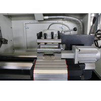 Tour à métaux CNC miniature CK6130 à prix économique et tour à métaux horizontal à grande vitesse, tour à métaux CNC de type à banc plat